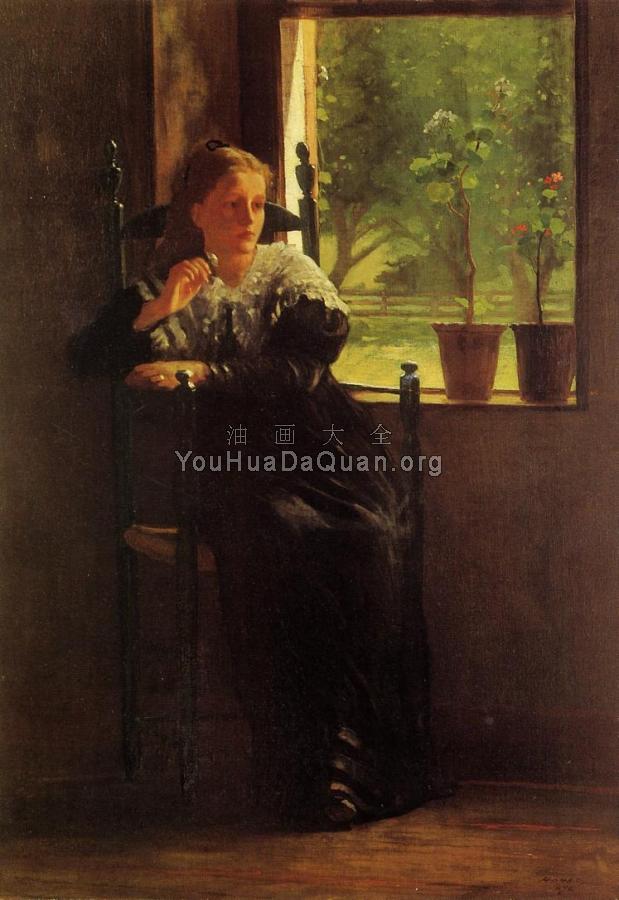 At the Window - 温斯洛·荷默